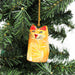 Handpainted Cat Ornaments, Set of 2 - Culture Kraze Marketplace.com