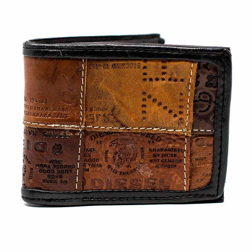 Men's Bifold Leather Patch Wallet - Culture Kraze Marketplace.com