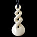 Large Triple Twist, hancrafted bone pendant - Culture Kraze Marketplace.com