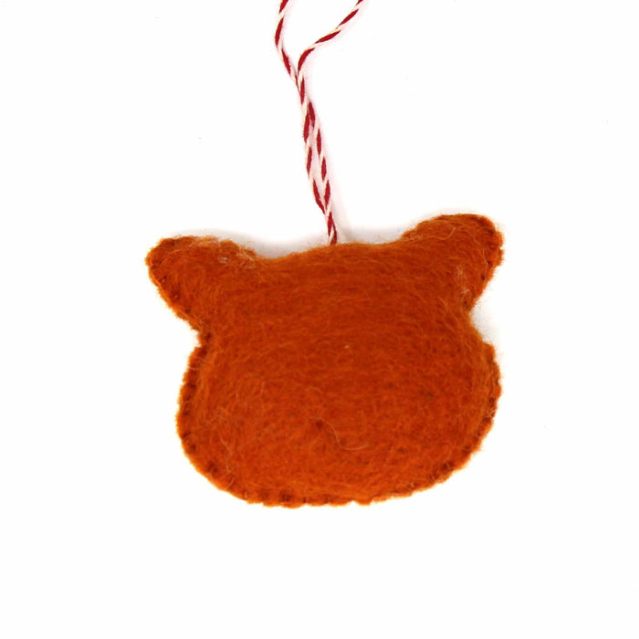 Felt Fox Christmas Tree Ornament - Culture Kraze Marketplace.com