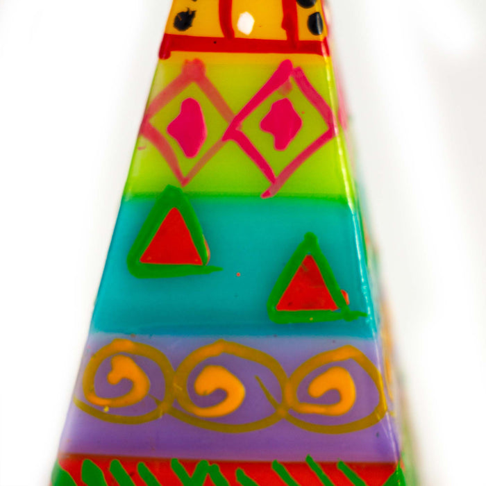 Pyramid Candles, Boxed Set of 2 (Shahida Design) - Culture Kraze Marketplace.com