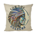 For The Culture Native American Coin Throw Pillow with Insert - Culture Kraze Marketplace.com
