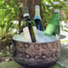 Large Hammered Metal Container with Round Handles - Culture Kraze Marketplace.com