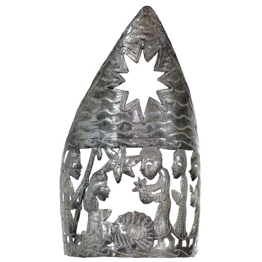 Tabletop Nativity Scene with Candle Holder (13" x 7") - Culture Kraze Marketplace.com