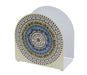 Dorit Judaica Upright Arch Matzah Holder, Mandala Design - Haggadah Words - Culture Kraze Marketplace.com