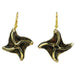 Brass Pinwheel Earrings - Culture Kraze Marketplace.com