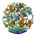 24-Inch Painted School of Fish Metal Wall Art - Croix des Bouquets - Culture Kraze Marketplace.com