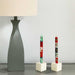 Set of Three Boxed Tall Hand-Painted Candles - Ukhisimui Design - Nobunto - Culture Kraze Marketplace.com