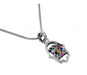 Hamsa with Colorful Choshen Breastplate - 925 Sterling Silver Pendant Necklace - Culture Kraze Marketplace.com