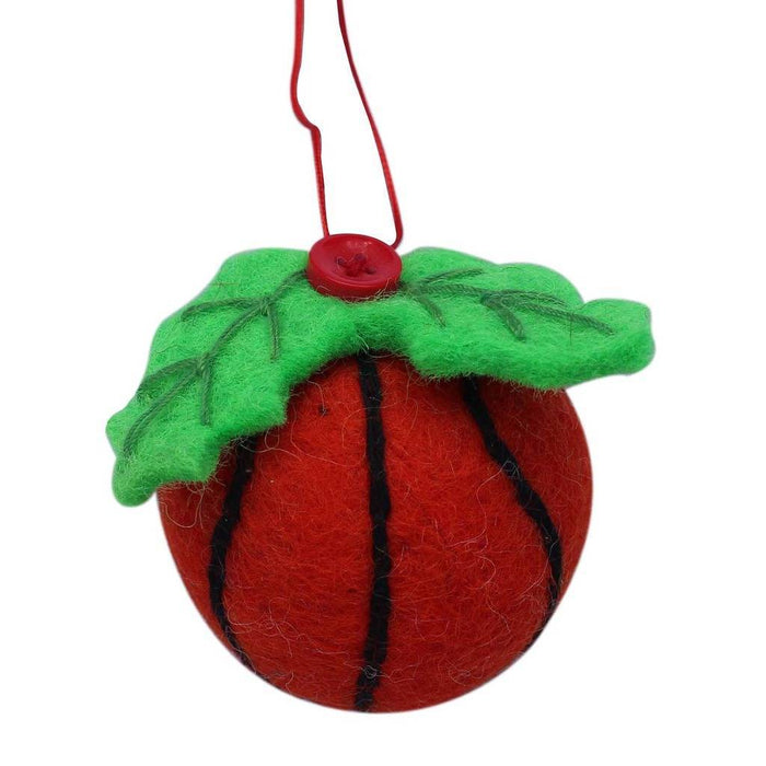 Basketball Felt Holiday Ornament - Culture Kraze Marketplace.com