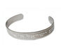 Stainless Steel Adjustable One Size Cuff Bracelet - Shema Yisrael - Culture Kraze Marketplace.com