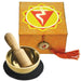 Mini Meditation Bowl Box: 2" Solar Plexus Chakra - Culture Kraze Marketplace.com