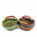 Bolga Market Basket, Large - Mixed Colors - Culture Kraze Marketplace.com
