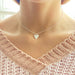 Silverpolished Heart Necklace - Culture Kraze Marketplace.com