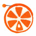 Handmade Felt Fruit Coin Purse - Orange - Culture Kraze Marketplace.com