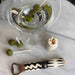 Hand-caved Cocktail Picks & Jar in Natural Bone - Culture Kraze Marketplace.com