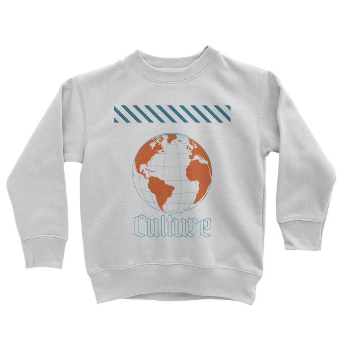 Culture Globe Classic Kids Sweatshirt - Culture Kraze Marketplace.com