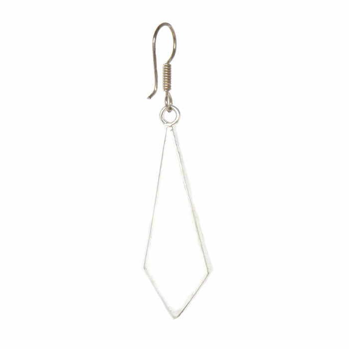 Abalone Diamond-Shaped Dangle Earrings - Culture Kraze Marketplace.com