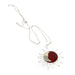 Sun and Moon Red Jasper Pendant with Chain - Culture Kraze Marketplace.com