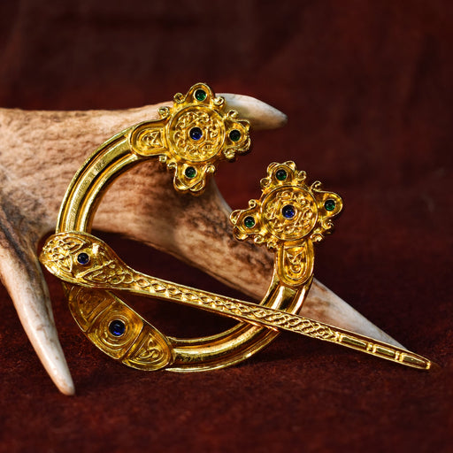 Gold Plated St Ninian's Hoard Pictish Penannular #2 - Culture Kraze Marketplace.com