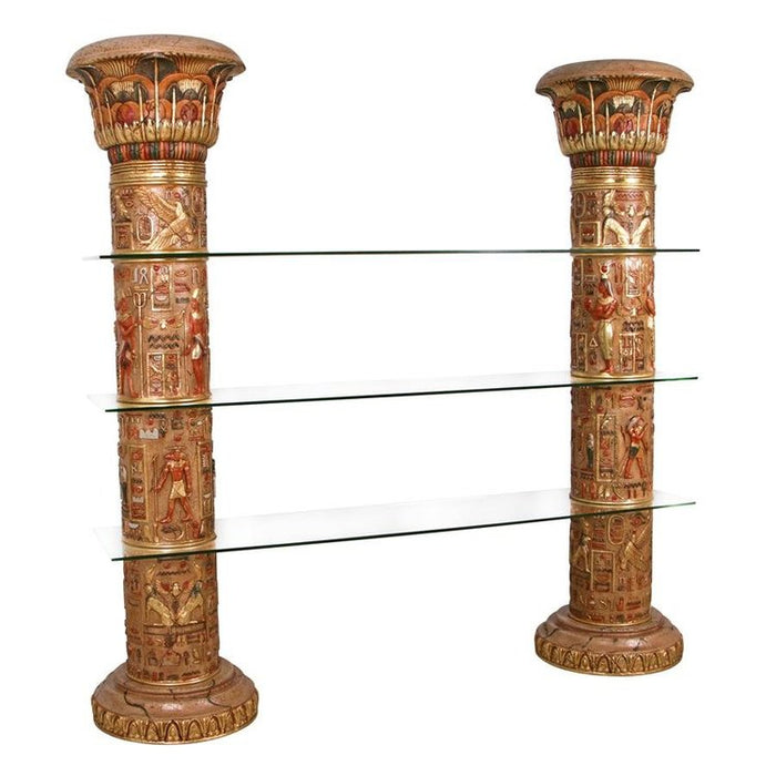 Egyptian Columns of Luxor Shelves - Culture Kraze Marketplace.com