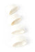 SET OF 4 White Bone Napkin Rings - Culture Kraze Marketplace.com