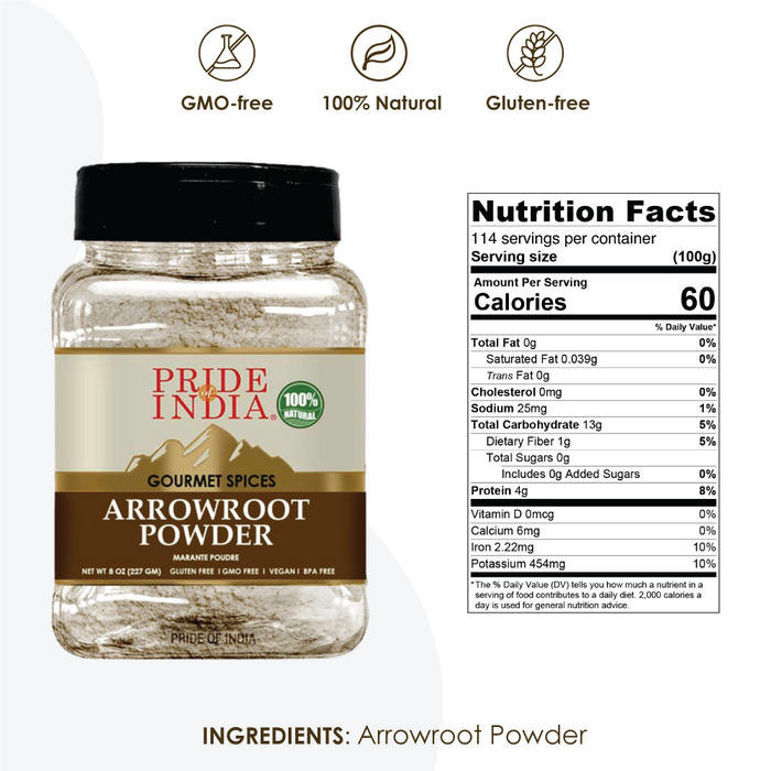 Gourmet Arrowroot Ground Powder-7