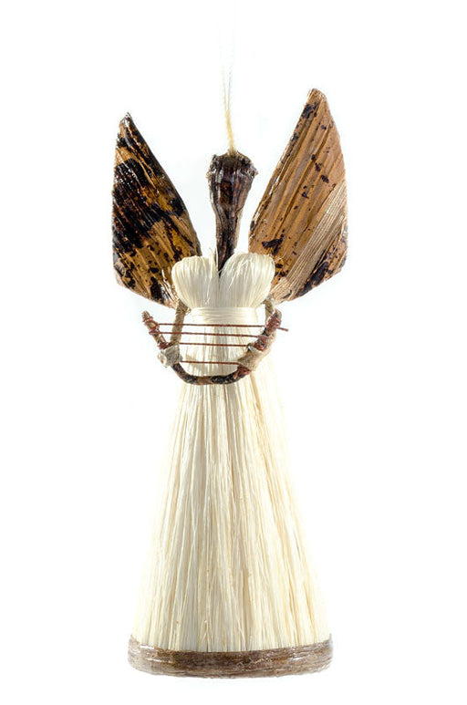 Sisal Angel Song Holiday Ornament - Culture Kraze Marketplace.com