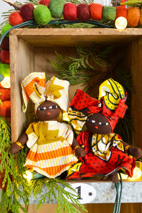 Burkina Baby Doll in Assorted Fabrics - Culture Kraze Marketplace.com