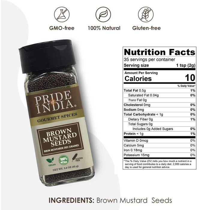 Gourmet Brown Mustard Seed Whole-2