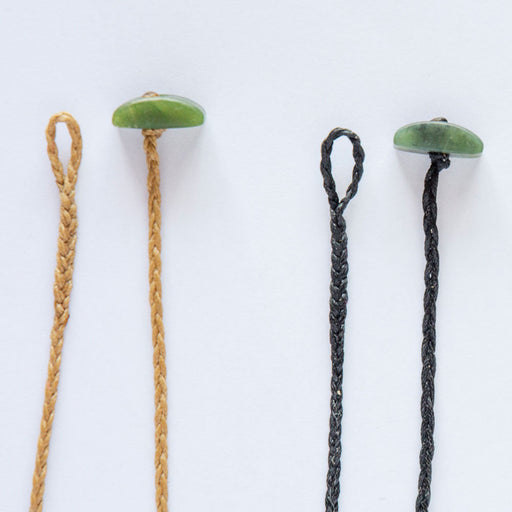 Plaited Cords with Jade Toggles - Culture Kraze Marketplace.com