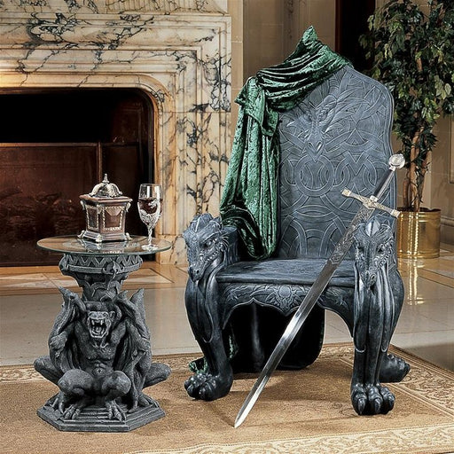 Celtic Dragon Throne Chair - Culture Kraze Marketplace.com