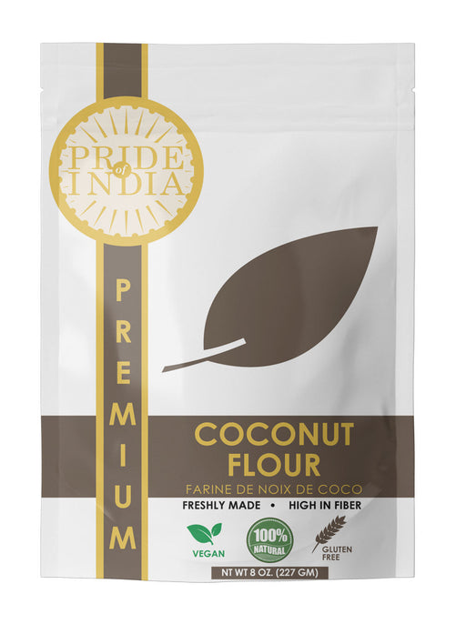 Coconut Flour by Pride of India - 8 Oz-0