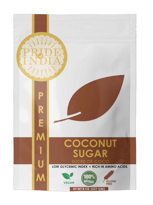 Coconut Sugar by Pride of India - 8 Oz-0