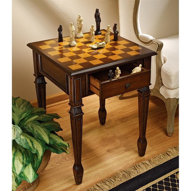 Walpole Manor Gaming Chess Table - Culture Kraze Marketplace.com