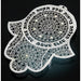 Dorit Judaica Wall Hamsa with Home Blessings in Floating Letters - Culture Kraze Marketplace.com