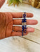Navajo Lapis & Sterling Liquid Silver Beaded Bracelet - Culture Kraze Marketplace.com