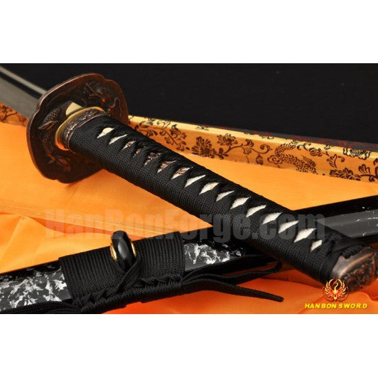 Training Iaito Sword Oil Quenched Full Tang Blade Dragon Koshirae KATANA Japanese Samurai sword - Culture Kraze Marketplace.com