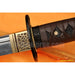Japanese Samurai Sword Unokubi-Zukuri Full Tang Clay tempered Blade Leather straps - Culture Kraze Marketplace.com