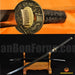 JAPANESE SAMURAI SWORD BRASS DRAGON KOSHIRAE KATANA LEATHER ITO CLAY TEMPERED FULL TANG BLADE - Culture Kraze Marketplace.com