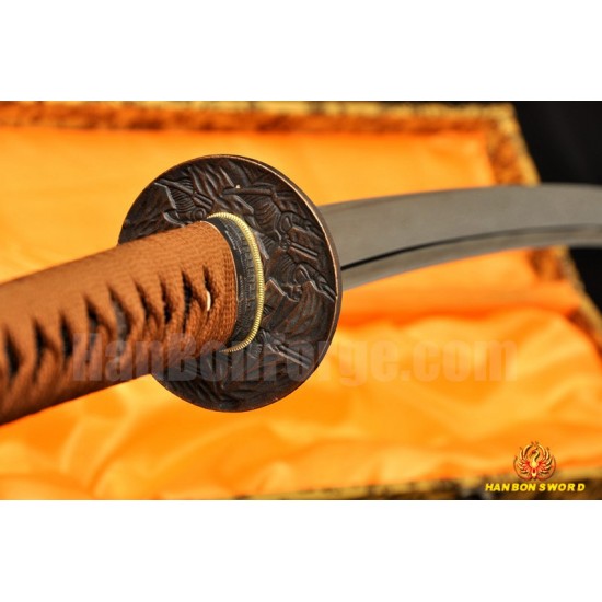 Training Iaido Sword Oil Quenched Full Tang Blade Japanese KATANA Samurai sword - Culture Kraze Marketplace.com