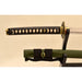 Folded steel KATANA samurai japanese eagle sword full tang blade leather tsuka-ito - Culture Kraze Marketplace.com