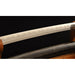 Samurai Japanese Wakizashi Sword Folded Steel + 1095 Steel Clay Tempered KOBUSE Blade Full Rayskin Saya - Culture Kraze Marketplace.com