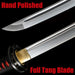 HanBon Forged Musashi Katana Japanese Samurai Sword T10 Steel Full Tang Blade - Culture Kraze Marketplace.com