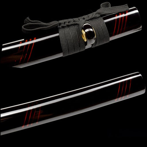 HanBon Forged Musashi Katana Japanese Samurai Sword T10 Steel Full Tang Blade