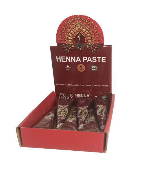 Herbal Henna Tattoo Mehendi Paste - BUY 3 GET 3 FREE  - 1.25oz Tube (100% Natural)-0