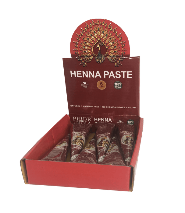 Herbal Henna Tattoo Mehendi Paste - BUY 1 GET 1 FREE  - 1.25oz Tube (100% Natural)-3
