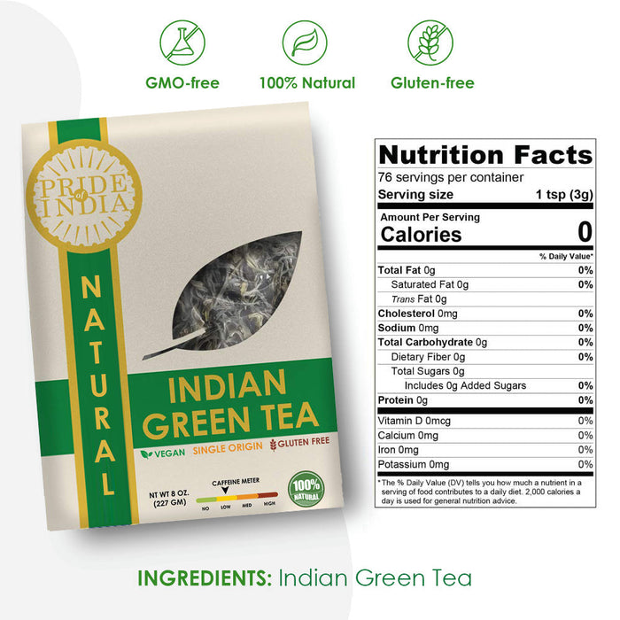 WHOLETEA Natural Indian Green Full Leaf Tea-4