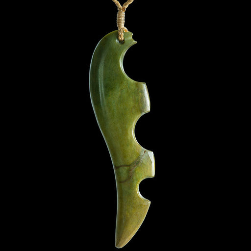 Large Flower Jade Drop by Malcolm Cox - Culture Kraze Marketplace.com