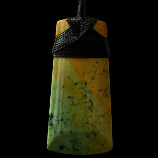 Flower Jade Bound Toki, handcrafted pendant - Culture Kraze Marketplace.com